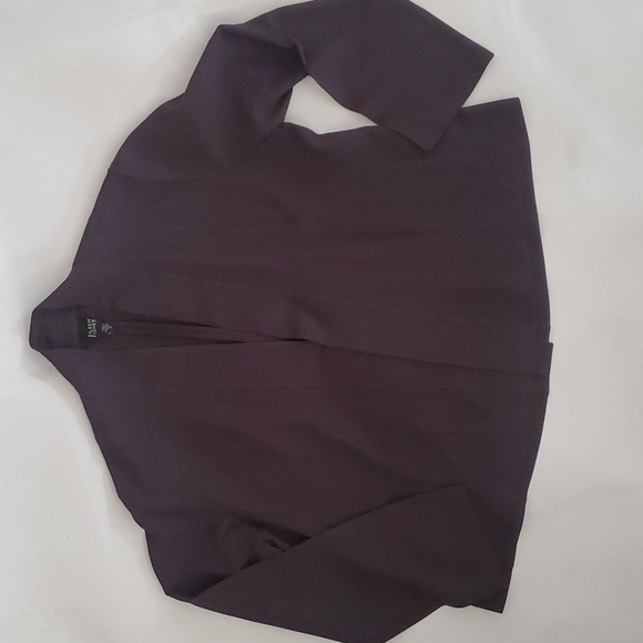 Eileen Fisher crepe coat - Picture 2 of 4